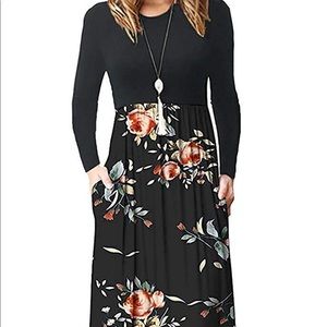 Molerani Long Sleeve Maxi Dress